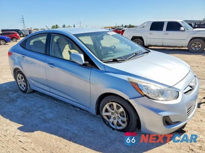 Czwarte zdjęcie samochodu z boku: 2014 HYUNDAI ACCENT GLS VIN:KMHCT4AE9EU616717 - miniatura
