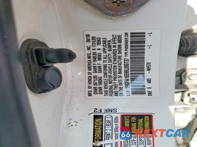 Zdjęcie 12 z 12 samochodu: 2009 HONDA CIVIC LX VIN:1HGFA16599L000737 - miniatura