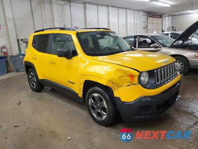 Czwarte zdjęcie samochodu z boku: 2017 JEEP RENEGADE SPORT VIN:ZACCJAABXHPF54085 - miniatura