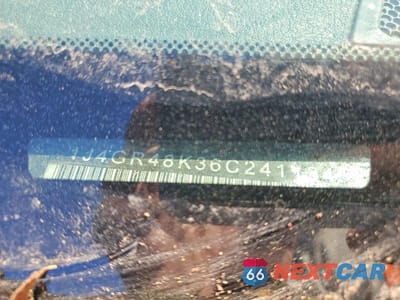 Zdjęcie 14 z 14 samochodu: 2006 JEEP GRAND CHEROKEE LAREDO VIN:1J4GR48K36C241134 - miniatura