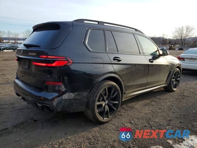 Trzecie zdjęcie samochodu z tyłu: 2024 BMW X7 M60I VIN:5UX33EM09R9S33863 - miniatura