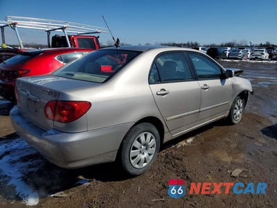 Trzecie zdjęcie samochodu z tyłu: 2003 TOYOTA COROLLA LE VIN:1NXBR32E63Z183518 - miniatura