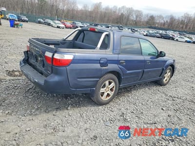 Trzecie zdjęcie samochodu z tyłu: 2003 SUBARU BAJA SPORT VIN:4S4BT62C537115470 - miniatura