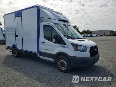 Czwarte zdjęcie samochodu z boku: 2020 FORD TRANSIT DELIVERY TRUCK VIN:1FDBW5Z81LKB80364 - miniatura