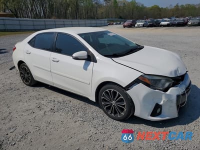 Czwarte zdjęcie samochodu z boku: 2016 TOYOTA COROLLA S PLUS VIN:5YFBURHE6GP556704 - miniatura