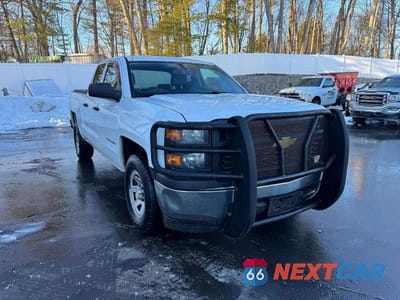 Czwarte zdjęcie samochodu z boku: 2014 CHEVROLET SILVERADO K1500 VIN:1GCVKPEH0EZ368415 - miniatura
