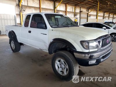 Czwarte zdjęcie samochodu z boku: 2001 TOYOTA TACOMA V6 VIN:5TEWN72N81Z760708 - miniatura