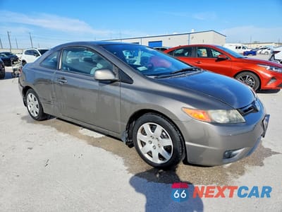 Czwarte zdjęcie samochodu z boku: 2007 HONDA CIVIC LX VIN:2HGFG12677H558061 - miniatura