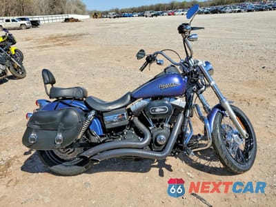 2010 HARLEY-DAVIDSON FXDB 1HD1GX417AC309281 - główne zdjęcie licytacji z USA - miniatura