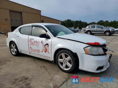 Czwarte zdjęcie samochodu z boku: 2013 DODGE AVENGER SE VIN:1C3CDZAB4DN517434 - miniatura