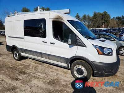 Czwarte zdjęcie samochodu z boku: 2024 FORD TRANSIT 250 MEDIUM ROOF UTILITY / SERVICE VAN VIN:1FTBR1C88RKA91087 - miniatura