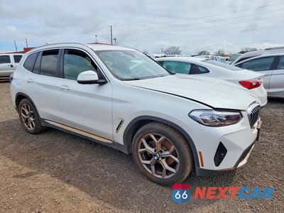 Czwarte zdjęcie samochodu z boku: 2024 BMW X3 SDRIVE30I VIN:5UX43DP07R9U23364 - miniatura
