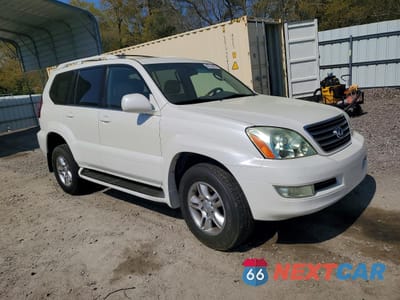Czwarte zdjęcie samochodu z boku: 2004 LEXUS GX 470 BASE VIN:JTJBT20X540062554 - miniatura