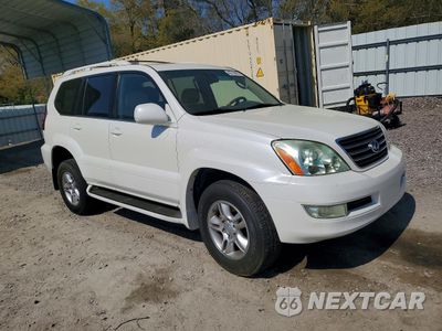 Czwarte zdjęcie samochodu z boku: 2004 LEXUS GX 470 BASE VIN:JTJBT20X540062554 - miniatura