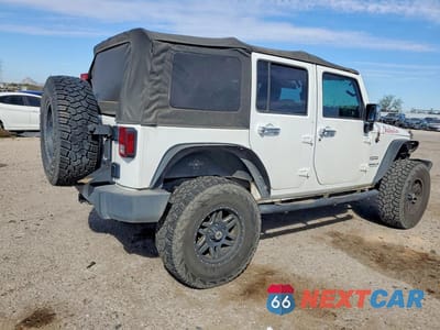 Trzecie zdjęcie samochodu z tyłu: 2013 JEEP WRANGLER UNLIMITED SPORT VIN:1C4BJWDG4DL630219 - miniatura