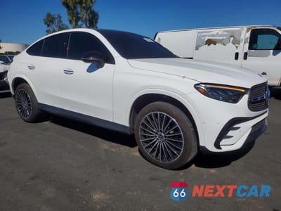 Czwarte zdjęcie samochodu z boku: 2024 MERCEDES-BENZ GLC COUPE 300 4MATIC VIN:W1NKJ4HB7RF164335 - miniatura