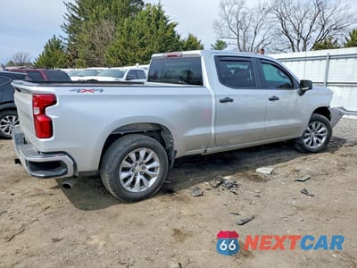 Trzecie zdjęcie samochodu z tyłu: 2019 CHEVROLET SILVERADO K1500 CUSTOM VIN:3GCPYBEH0KG304445 - miniatura