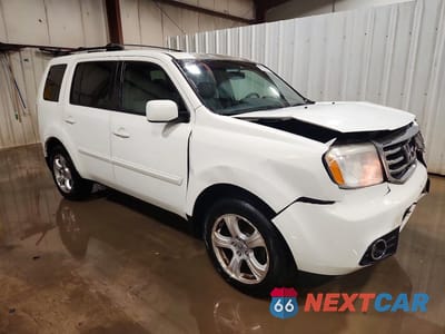 Czwarte zdjęcie samochodu z boku: 2015 HONDA PILOT EXL VIN:5FNYF4H57FB008051 - miniatura