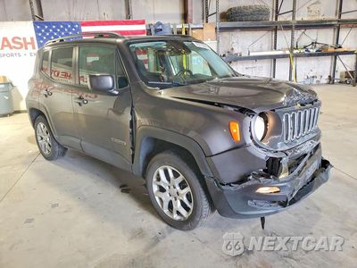 Czwarte zdjęcie samochodu z boku: 2016 JEEP RENEGADE LATITUDE VIN:ZACCJBBT1GPD71055 - miniatura