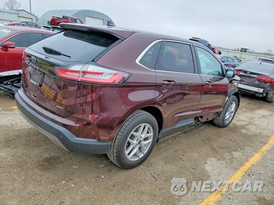 Trzecie zdjęcie samochodu z tyłu: 2023 FORD EDGE SEL VIN:2FMPK4J93PBA55978 - miniatura