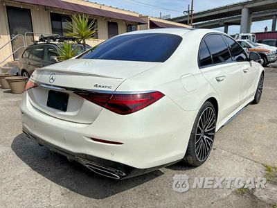 Czwarte zdjęcie samochodu z boku: 2023 MERCEDES-BENZ S 500 4MATIC VIN:W1K6G6DB9PA196244 - miniatura