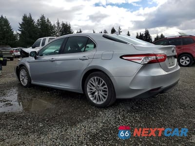 Drugie zdjęcie samochodu z przodu: 2018 TOYOTA CAMRY HYBRID XLE VIN:4T1B21HK6JU505013 - miniatura