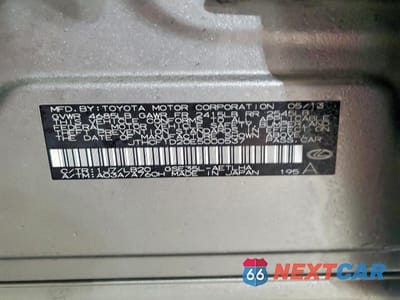 Zdjęcie 12 z 12 samochodu: 2014 LEXUS IS 250 BASE VIN:JTHCF1D20E5000537 - miniatura