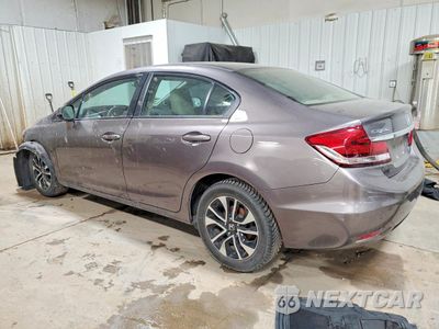 Drugie zdjęcie samochodu z przodu: 2013 HONDA CIVIC EX VIN:19XFB2F88DE251195 - miniatura