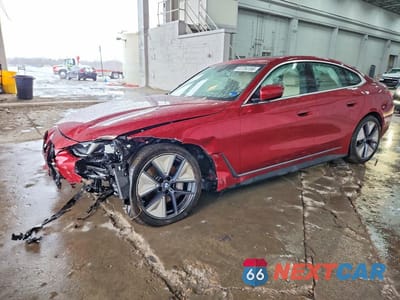 2025 BMW I4 XDRIVE 40 WBY43HD02SFU96922 - główne zdjęcie licytacji z USA - miniatura