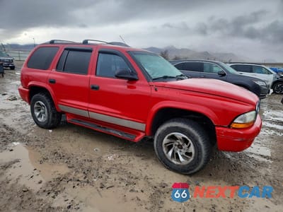 Czwarte zdjęcie samochodu z boku: 2002 DODGE DURANGO SLT VIN:1B4HS48N82F164274 - miniatura