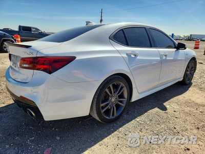 Trzecie zdjęcie samochodu z tyłu: 2019 ACURA TLX TECHNOLOGY VIN:19UUB1F65KA006341 - miniatura