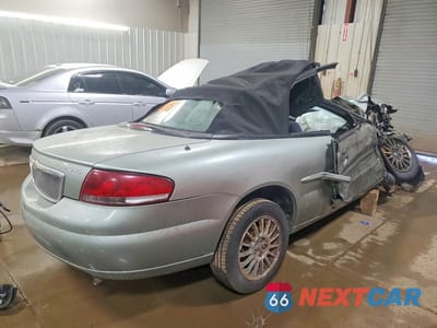 Trzecie zdjęcie samochodu z tyłu: 2006 CHRYSLER SEBRING TOURING VIN:1C3EL55R76N258243 - miniatura