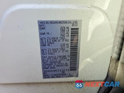 Zdjęcie 13 z 13 samochodu: 2023 NISSAN PATHFINDER SL VIN:5N1DR3CC6PC213215 - miniatura