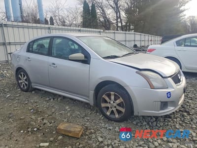 Czwarte zdjęcie samochodu z boku: 2012 NISSAN SENTRA 2.0 VIN:3N1AB6AP2CL618685 - miniatura