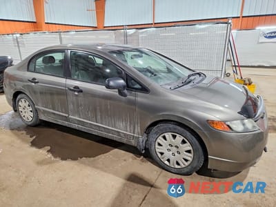 Czwarte zdjęcie samochodu z boku: 2007 HONDA CIVIC DX VIN:2HGFA16317H010168 - miniatura