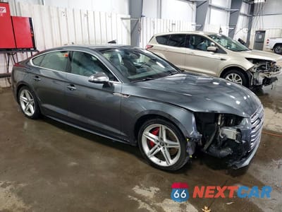 Czwarte zdjęcie samochodu z boku: 2019 AUDI S5 PREMIUM PLUS VIN:WAUB4CF5XKA075719 - miniatura