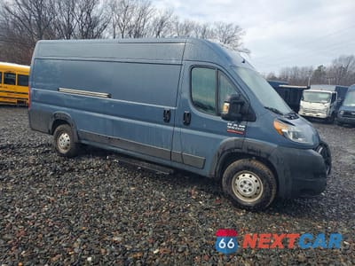 Czwarte zdjęcie samochodu z boku: 2020 RAM PROMASTER 3500 DELIVERY VAN VIN:3C6URVJG0LE139998 - miniatura