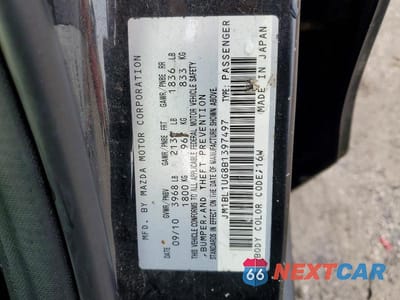 Zdjęcie 12 z 12 samochodu: 2011 MAZDA 3 I VIN:JM1BL1UG8B1397497 - miniatura