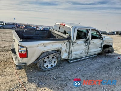 Trzecie zdjęcie samochodu z tyłu: 2015 GMC SIERRA K1500 SLE VIN:3GTU2UEC1FG115104 - miniatura