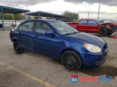 Czwarte zdjęcie samochodu z boku: 2010 HYUNDAI ACCENT GLS VIN:KMHCN4AC5AU492772 - miniatura