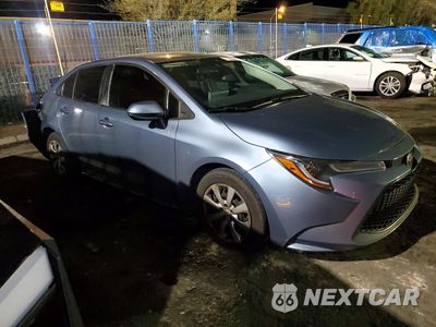 Czwarte zdjęcie samochodu z boku: 2021 TOYOTA COROLLA LE VIN:5YFEPMAE2MP167250 - miniatura