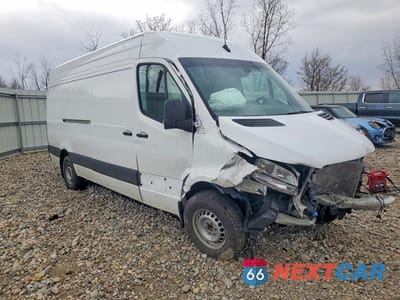 Czwarte zdjęcie samochodu z boku: 2024 MERCEDES BENZ SPRINTER 2500 DELIVERY VAN VIN:W1Y4NCHY7RT173178 - miniatura