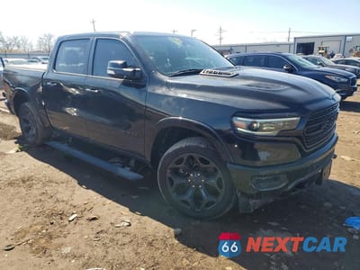Czwarte zdjęcie samochodu z boku: 2020 RAM 1500 LIMITED VIN:1C6SRFHT2LN293818 - miniatura