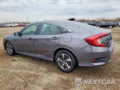 Drugie zdjęcie samochodu z przodu: 2020 HONDA CIVIC LX VIN:19XFC2F67LE004809 - miniatura