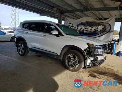 Czwarte zdjęcie samochodu z boku: 2022 HYUNDAI SANTA FE SEL VIN:5NMS6DAJ4NH421796 - miniatura