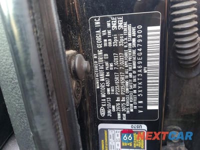 Zdjęcie 12 z 12 samochodu: 2014 KIA SORENTO LX VIN:5XYKT3A69EG479900 - miniatura
