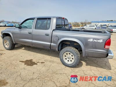 Drugie zdjęcie samochodu z przodu: 2004 DODGE DAKOTA QUAD SLT VIN:1D7HG48N84S758058 - miniatura