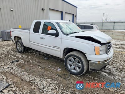 Czwarte zdjęcie samochodu z boku: 2013 GMC SIERRA K1500 SLE VIN:1GTR2VE74DZ138954 - miniatura