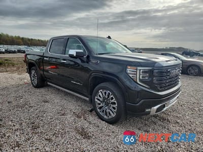 Czwarte zdjęcie samochodu z boku: 2023 GMC SIERRA K1500 DENALI ULTIMATE VIN:1GTUUHEL8PZ171320 - miniatura
