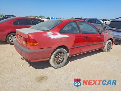 Trzecie zdjęcie samochodu z tyłu: 1996 HONDA CIVIC DX VIN:1HGEJ6128TL021995 - miniatura